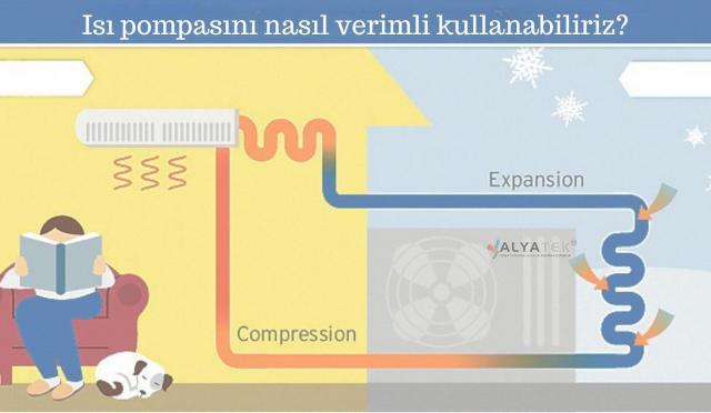 Isı pompasını nasıl verimli kullanabiliriz