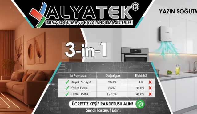 evinizin Geleceği Isı Pompası ile Tanışın alyatek